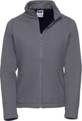Russell Athletic 040F / Jachetă softshell elegantă cu 2 straturi pentru femei - gri convoi XL (10040F25304)