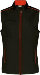 Wk Designed To Work WK CONCEPUTĂ PENTRU LUCRU WK 6149 / Vestă de damă din material rezistent - negru/roșu XXXL (20614981413)