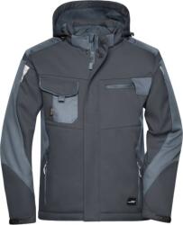 Daiber JN 824 / Jachetă softshell de iarnă pentru lucru - negru/carbon 6XL (02082480916)