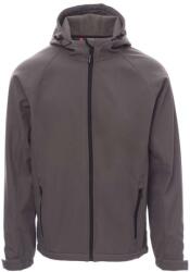 PAYPER GALE 001044-0355 / Jachetă softshell bărbătească cu glugă - gri oțel L (001044035513008L)
