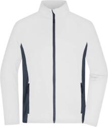 Daiber JN 1860 / Jachetă de trening din fleece pentru bărbați - alb/carbon XL (021860i9804)