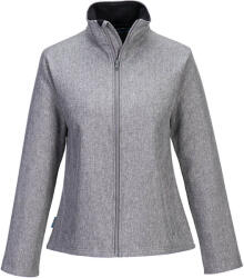 Portwest TK21 / Jachetă softshell pentru femei - gri deschis melanj S (TK21GMRS)