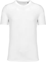 Kariban Vintage K3036 / Tricou unisex cu guler rotund - alb XXXL (20303600113)
