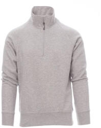 PAYPER MIAMI+ MELANGE 000001-P093 / Hanorac bărbătesc cu fermoar pe jumătate - gri melanj XL (000001P09313001XL)