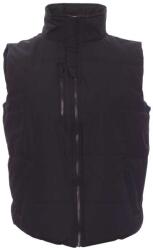 PAYPER DAYTONA 000876-0051 / Vestă izolată cu căptușeală din fleece în culoare contrastantă - negru/verde acid XXXL (0008760051140303XL)