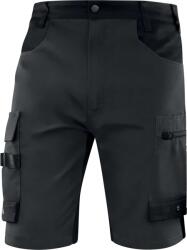 Delta Plus DELTA MACH5 M5BE3STR / Pantaloni scurți de lucru elastici pentru bărbați - gri/negru S (M5BE3STRGNPT)
