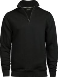 TEE JAYS TJ5438 / Hanorac bărbătesc cu fermoar 1/4 - negru S (18543800201)