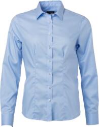 Daiber JN 681 / Cămașă twill pentru femei cu mâneci lungi - albastru deschis XXL (02068103705)