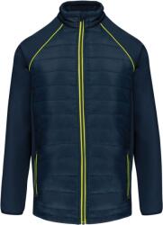 Wk Designed To Work WK CONCEPUTĂ PENTRU WORK WK 6147 / Jachetă de lucru hibridă unisex - bleumarin/galben XL (206147agk04)