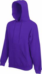 Fruit of the Loom CLASSIC HOODED SWEAT / Hanorac bărbătesc cu glugă dublă - violet XXL (16220835005)