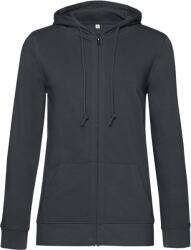 B&C be inspired B&C INSPIRE ZIPPED HOOD DAMĂ / Hanorac damă - antracit XXL (01W36Ba9705)