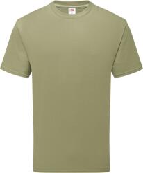 Fruit of the Loom PURE COTTON T / Tricou unisex din bumbac organic gros - măsliniu S (161362a3801)