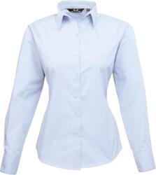Premier PR 300 / Cămașă poplin cu mânecă lungă pentru femei - albastru deschis S (3903000372c)