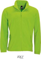 SOL´S NORTH / Jachetă din fleece pentru bărbați - lime XXXL (25550012213)