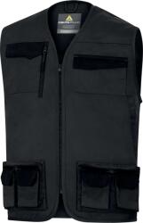 Delta Plus Vestă de lucru bărbătească DELTA MACH2 M2GI3 - gri închis L (M2GI3GGGT)
