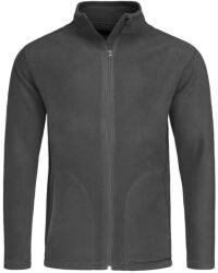 Stedman Geacă clasică din fleece STEDMAN ST5030 / Geacă din fleece pentru bărbați - gri oțel XXL (ST5030GRSXXL)