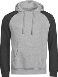 TEE JAYS TJ5156 / Hanorac unisex în două culori - melanj/negru XXL (185156s8505)