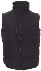 PAYPER DAYTONA 000876-0051 / Vestă izolată cu căptușeală din fleece în culoare contrastantă - negru/gri oțel XXL (000876005114023XXL)