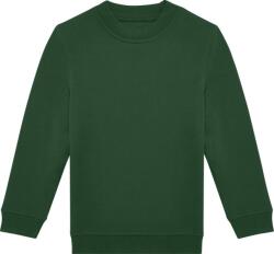 B&C Collection ID. 332 CREW KIDS / Hanorac pentru copii - verde sticlă 140 (01K33254064)