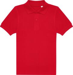 B&C Collection MY POLO 180 KIDS / Tricou polo pentru copii - roșu 116 (01K42800462)