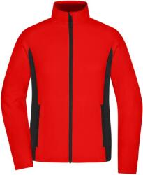 Daiber JN 1859 / Jachetă din fleece elastică pentru femei - roșu/negru XS (02185987600)