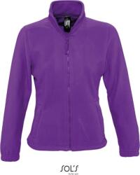SOL´S NORTH / Jachetă din fleece pentru femei - violet închis XXL (255450a6005)