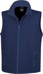 RESULT R 232M / Vestă softshell bărbătească cu 2 straturi - bleumarin/bleumarin M (30232M85702)