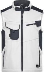Daiber JN 845 / Vestă de lucru - alb/carbon 4XL (020845i9814)