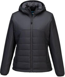 Portwest HOODED INSULATED BAFFLE S613 / Jachetă extrem de impermeabilă pentru femei - gri metalizat, mărimea M (S613MGRM)