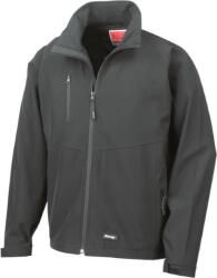 RESULT R 128M / Jachetă softshell bărbătească cu 2 straturi - neagră S (30128M00201)