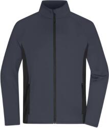 Daiber JN 1860 / Jachetă de trening fleece pentru bărbați - carbon/negru XS (02186082800)
