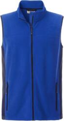 Daiber JN 856 / Vestă de lucru din fleece pentru bărbați - albastru regal/bleumarin 6XL (02085688516)
