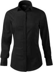 MALFINI, a. s MALFINI PREMIUM DYNAMIC 263 / Cămașă de damă, cu mânecă lungă - negru XL (2630116)