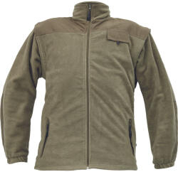 ČERVA EXPORT IMPORT a. s Jachetă din fleece CERVA RANDWIK / 2 în 1 - Verde sticlă XXXL (0301006115006)