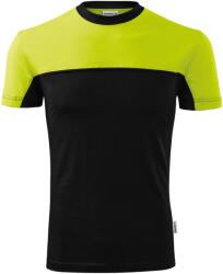 MALFINI, a. s RIMECK COLORMIX 109 / Tricou multicolor - negru/lime S (1096213)