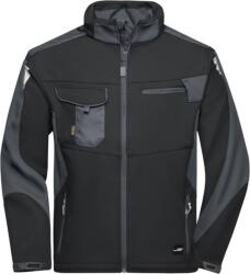 Daiber JN 844 / Jachetă softshell de vară pentru lucru - negru/carbon M (02084480902)