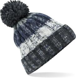 Beechfield B 486 TIRBUȘ / Căciulă tricotată cu pompom - arctic dawn Universal (530486abe99)