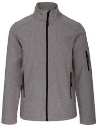 Kariban Vintage K401 / Jachetă softshell bărbătească - gri melanj L (20K401p8703)