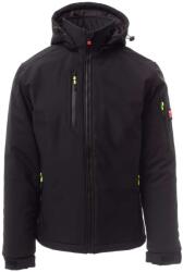 PAYPER CREEK PAD S00330-0489 / Jachetă softshell izolată cu glugă detașabilă - negru/negru XXS (S00330048914018XXS)