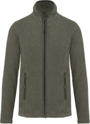 Kariban Vintage MAUREEN K907 / Hanorac damă din fleece - verde marmorat heather XL (20K907zk104)