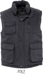 SOL´S VIPER / Vestă bărbătească cu buzunare - gri cărbune 4XL (25590023814)