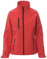 PAYPER DUBLIN LADY 001249-0355 / Jachetă softshell lungă pentru femei - roșie M (001249035503000M)