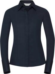 Russell Athletic 960F / Tricou elastic cu mânecă lungă pentru femei - bleumarin strălucitor S (11960Fw3301)