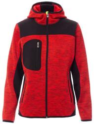 PAYPER TRIP LADY 000454-0103 / Jachetă tehnică cu inserție softshell - roșu/negru S (000454010303020S)