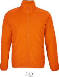 SOL´S FACTOR / Jachetă din fleece pentru bărbați - portocaliu S (25382323501)