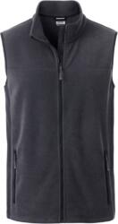 Daiber JN 856 / Vestă de lucru din fleece pentru bărbați - carbon/negru XXXL (02085682813)