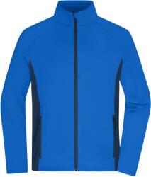 Daiber JN 1860 / Jachetă bărbătească din fleece elastic - albastru regal/bleumarin XS (02186088500)