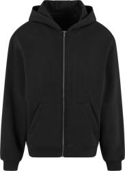 New Morning Studio NEW MORNING STUDIOS NM 013 / Hanorac unisex supradimensionat cu fermoar - negru 4XL (57001300214)