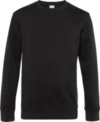 B&C be inspired B&C KING CREW NECK / Hanorac bărbătesc - negru melanj 4XL (01U01Ku3314)