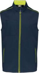 Wk Designed To Work WK CONCEPUTĂ PENTRU LUCRU WK 6148 / Vestă bărbătească din material rezistent - bleumarin/galben XXXL (206148agk13)